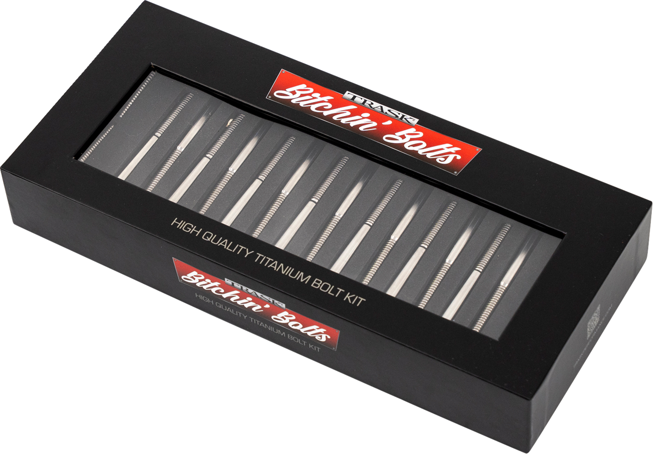 Bitchin' Bolts Hardware Kit - Titanium - M8 - Crankcase