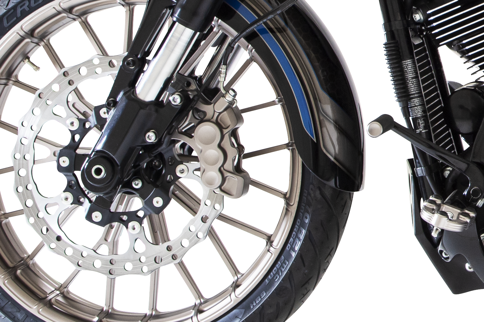 6-Piston Caliper - 14" - Titanium