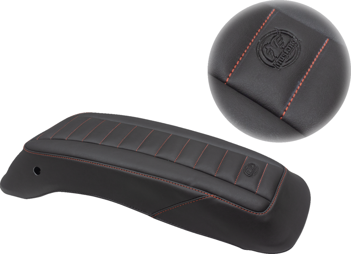 Saddlebag Lid Covers - Black/Red - FL '14-'24