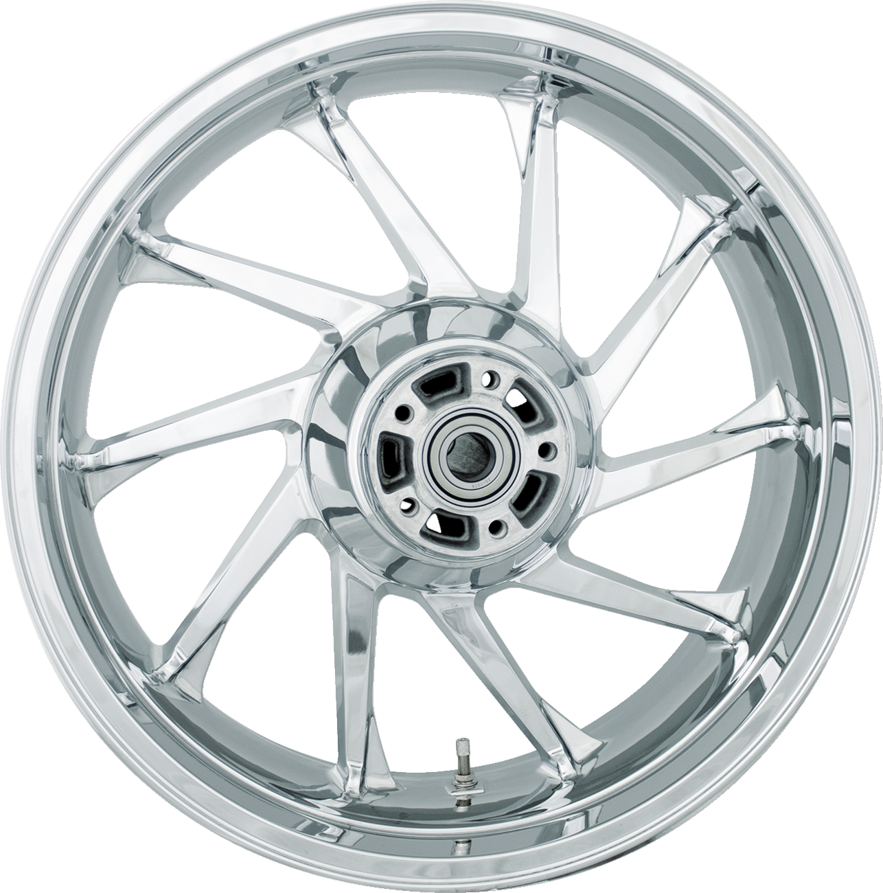 Wheel - Hurricane 3D - Rear - Single Disc/Without ABS - Chrome - 18x5.5 - '09+ FL
