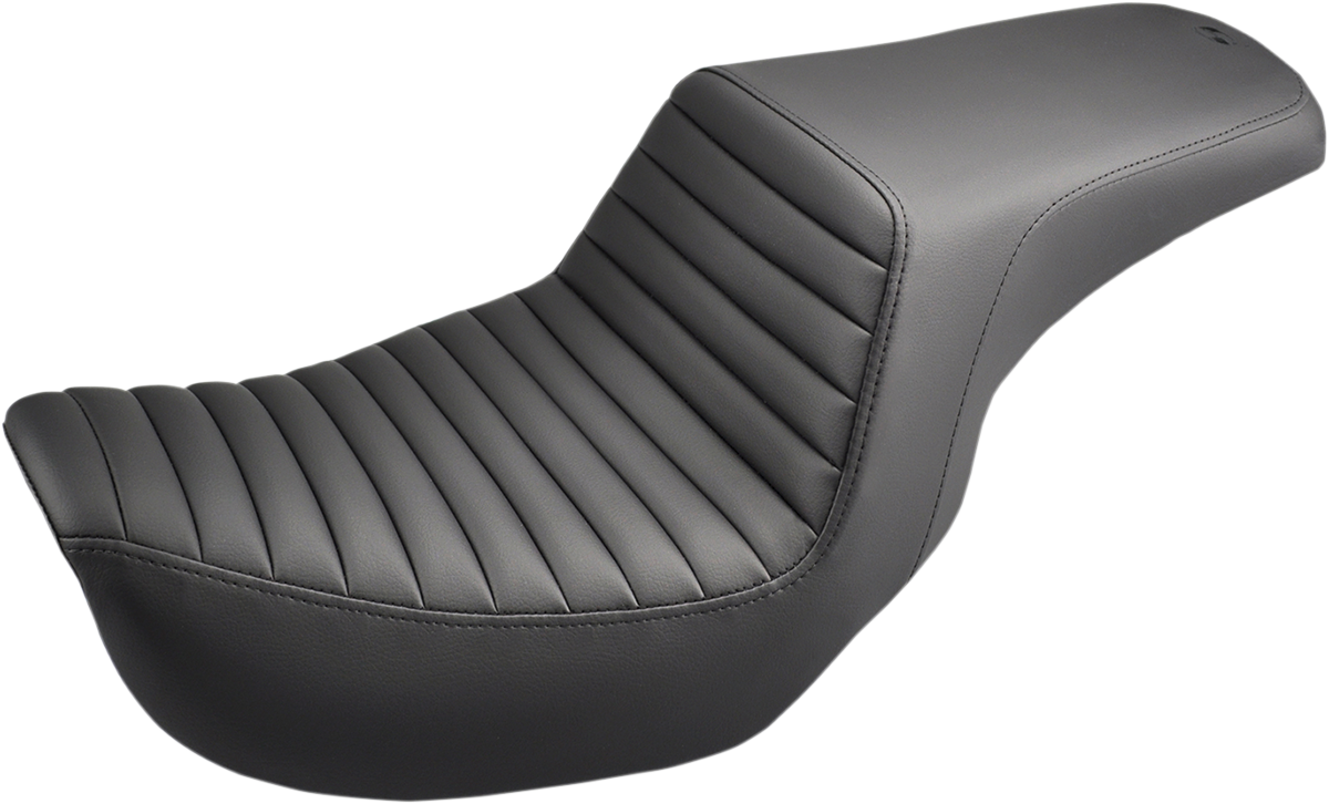 Step-Up Seat - Front Tuck-N-Roll - Black - Dyna