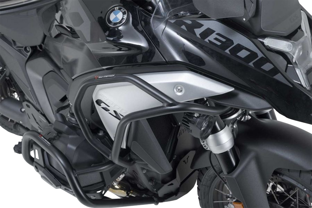Upper Crash Bar - Black - BMW