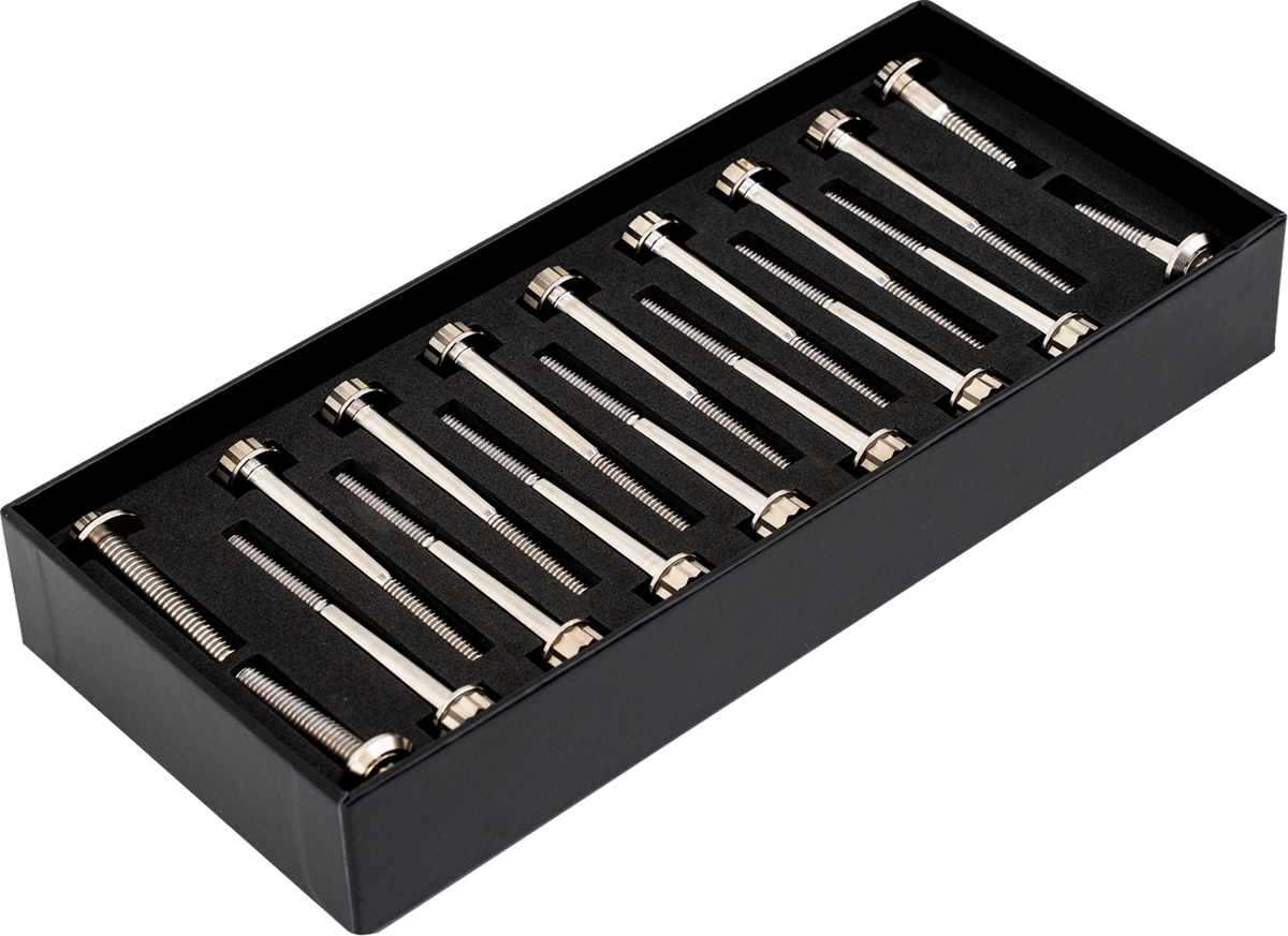 Bitchin' Bolts Hardware Kit - Titanium - M8 - Crankcase