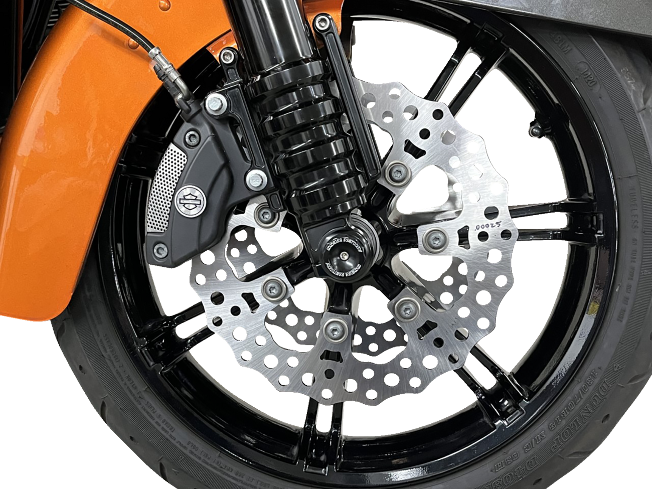 7-Spoke Jagged Brake Rotor - 11.8"