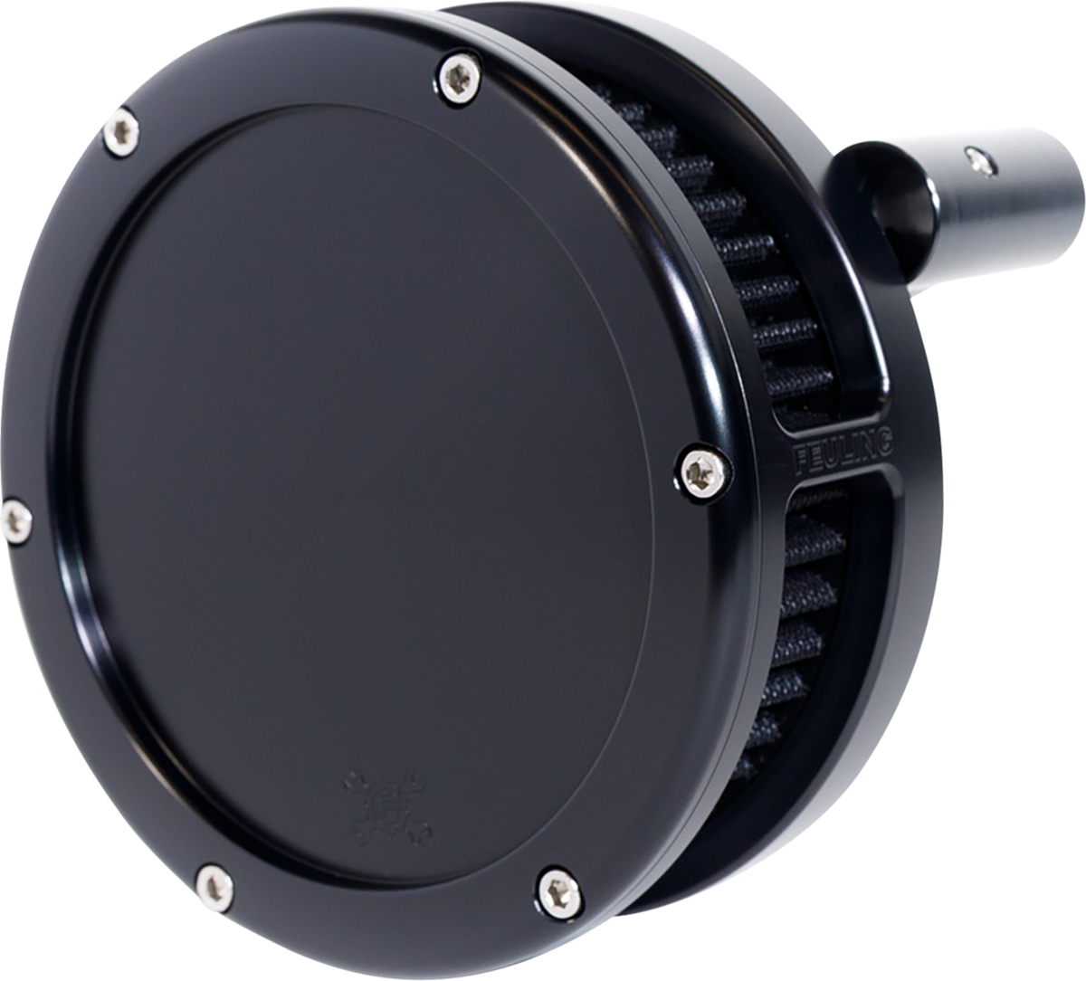 Slim BA Air Cleaner Kit - Black - Black Filter - '93-'99 EVO Big Twin