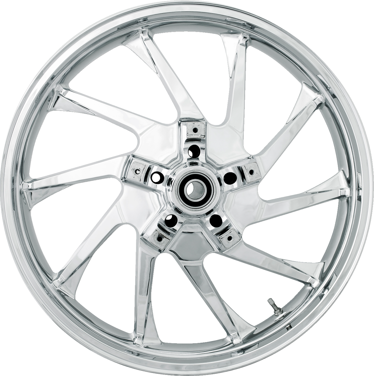 Wheel - Hurricane 3D - Front - Dual Disc/With ABS - Chrome - 21x3.5