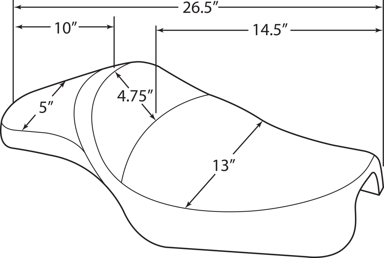 Extended Reach Predator Solo Seat