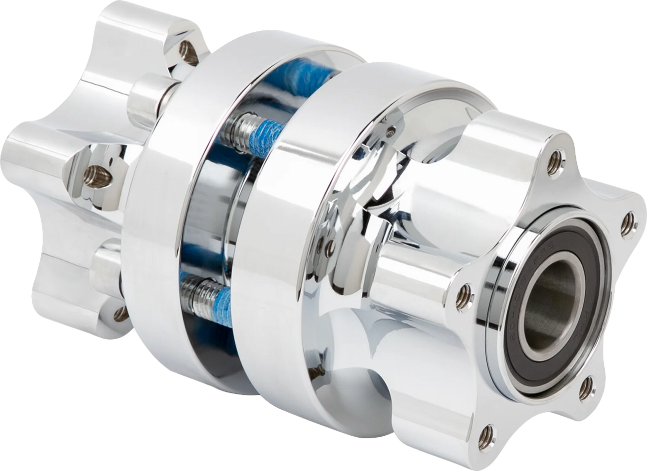 Front Hub - Cartridge - Chrome - Kit - Softail Standard/Street Bob