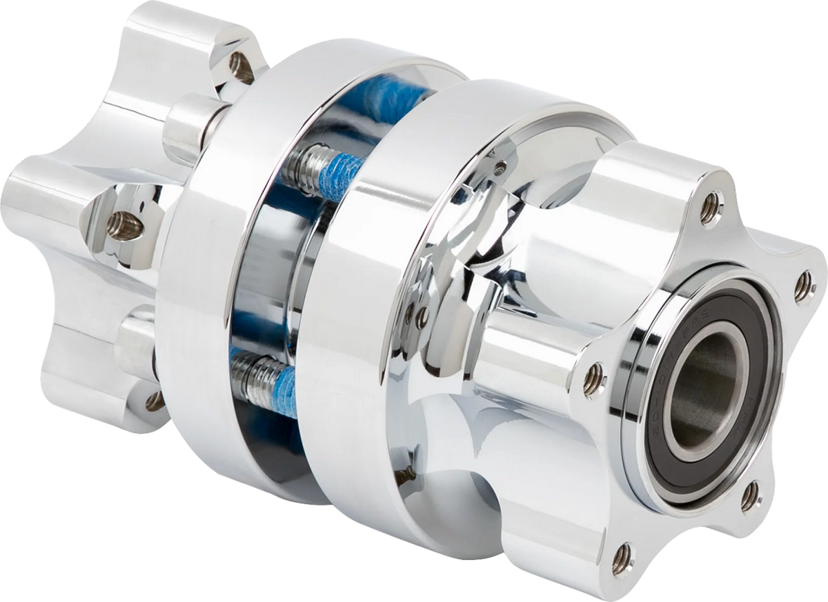 Front Hub - Cartridge - Chrome - Kit - Softail Standard/Street Bob