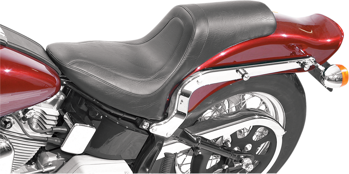 Seat - Fastback™ - Stitched - Black - Softail '00-'05