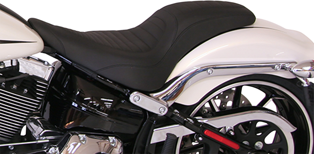 Seat - Tripper™ Fastback - Front Tuck-N-Roll - Black - FXSB