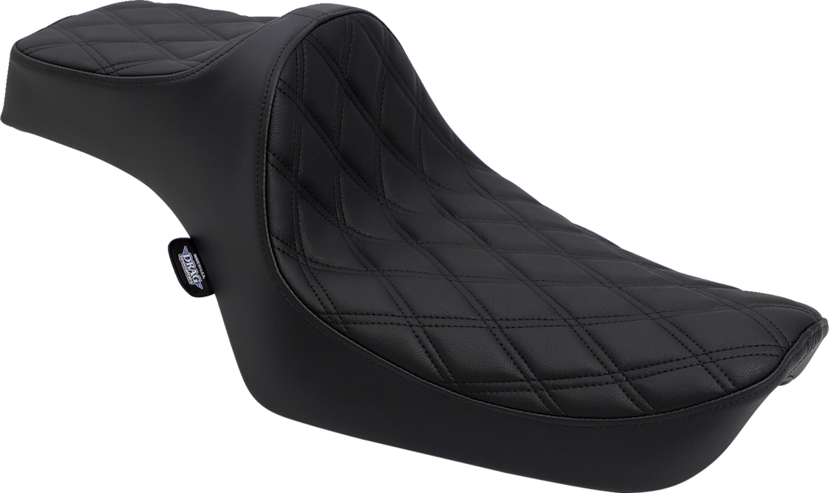 Predator III Seat - Double Diamond - Black Stitching - XL '82-'03