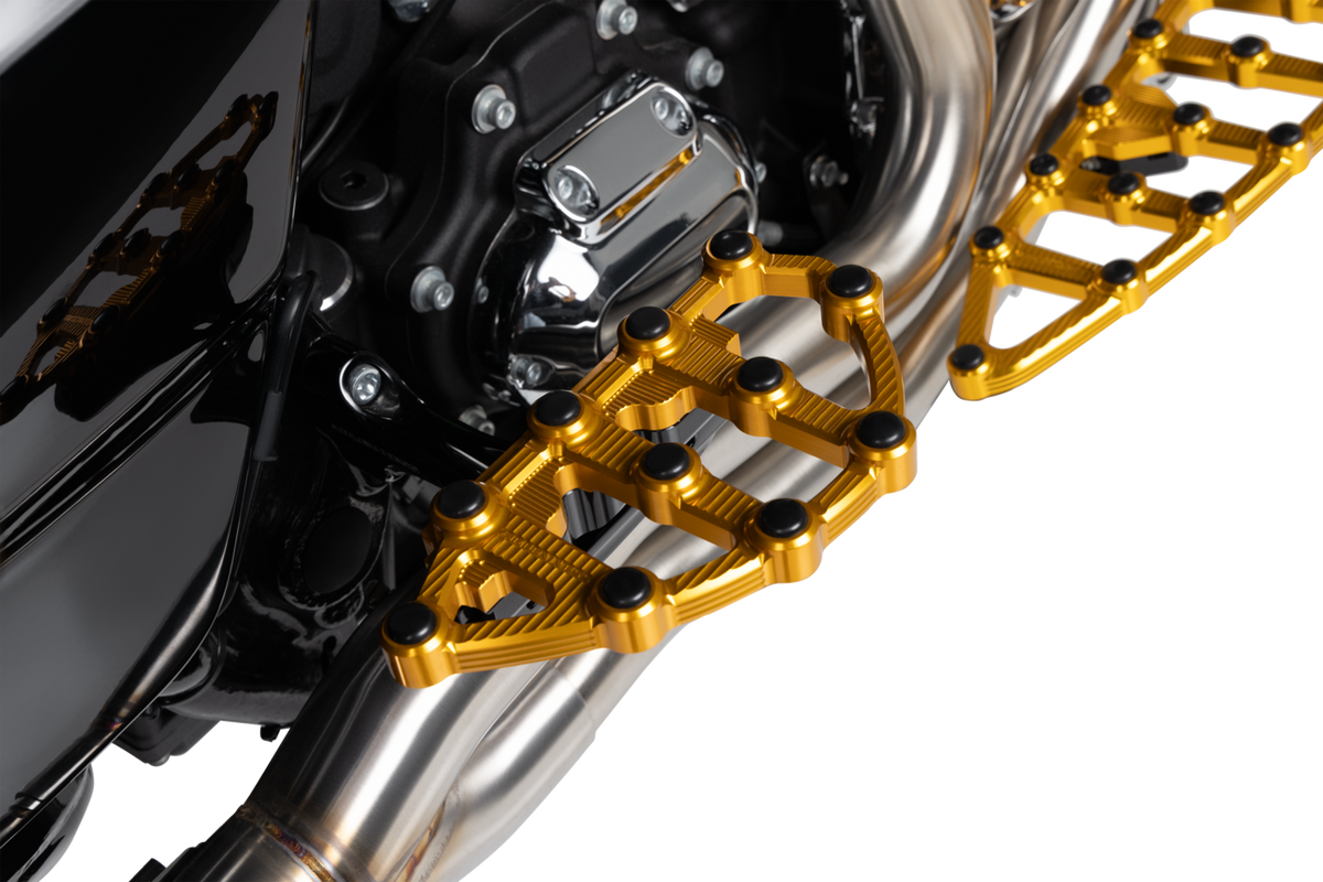 MX Passenger Floorboards - Gold