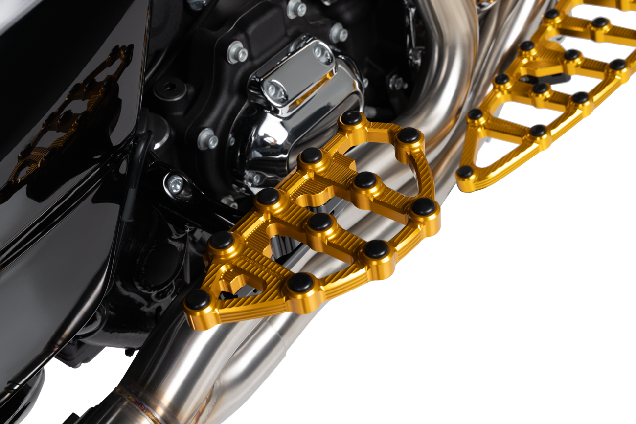 MX Passenger Floorboards - Gold