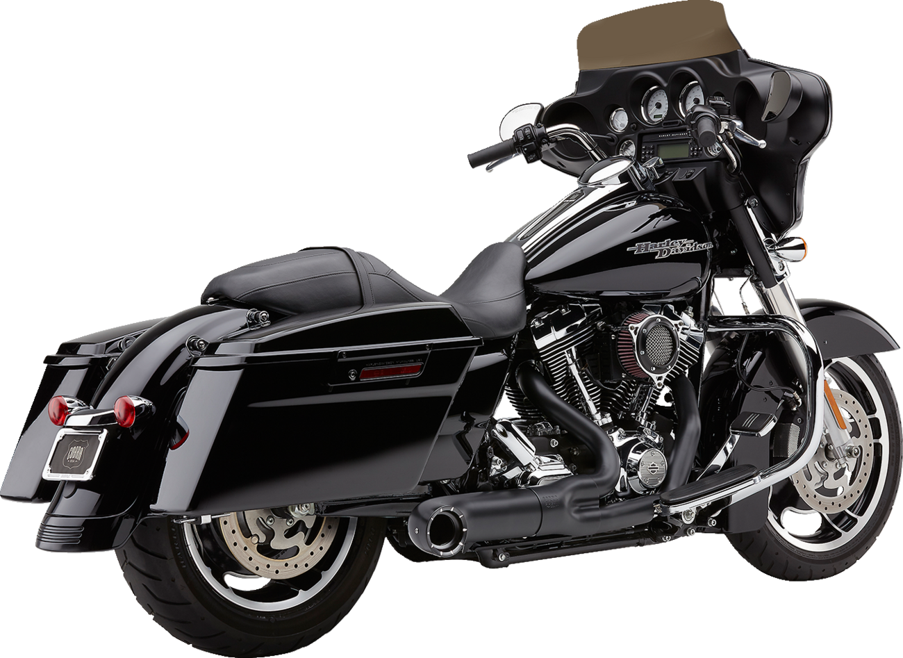 Turn Out 2-Into-1 Exhaust System - Black
