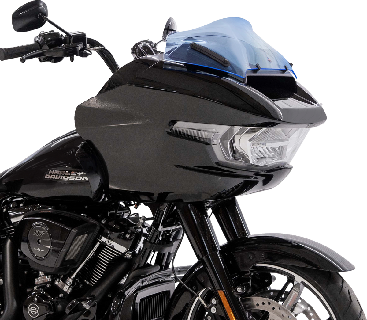 Ice Flare® Windshield - 8" - Blue Ice - '23-'25 FLTRX