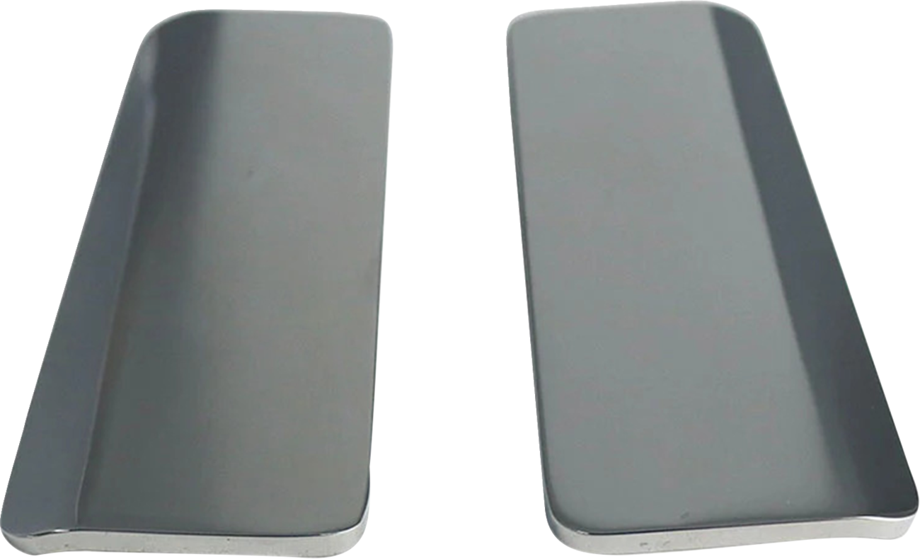 Saddlebag Skid Plates - Silver