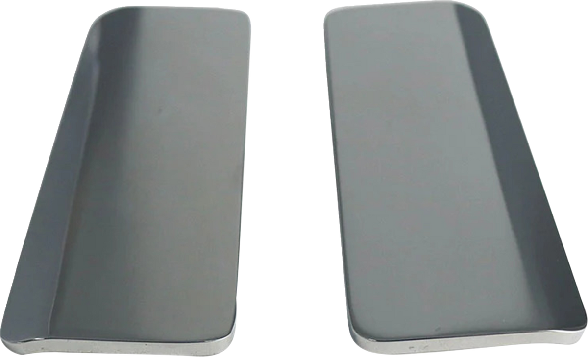 Saddlebag Skid Plates - Silver