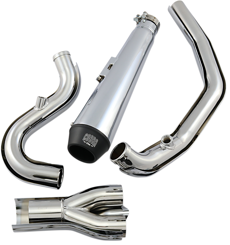 El Diablo Exhaust - Chrome - '07-'11 Softail
