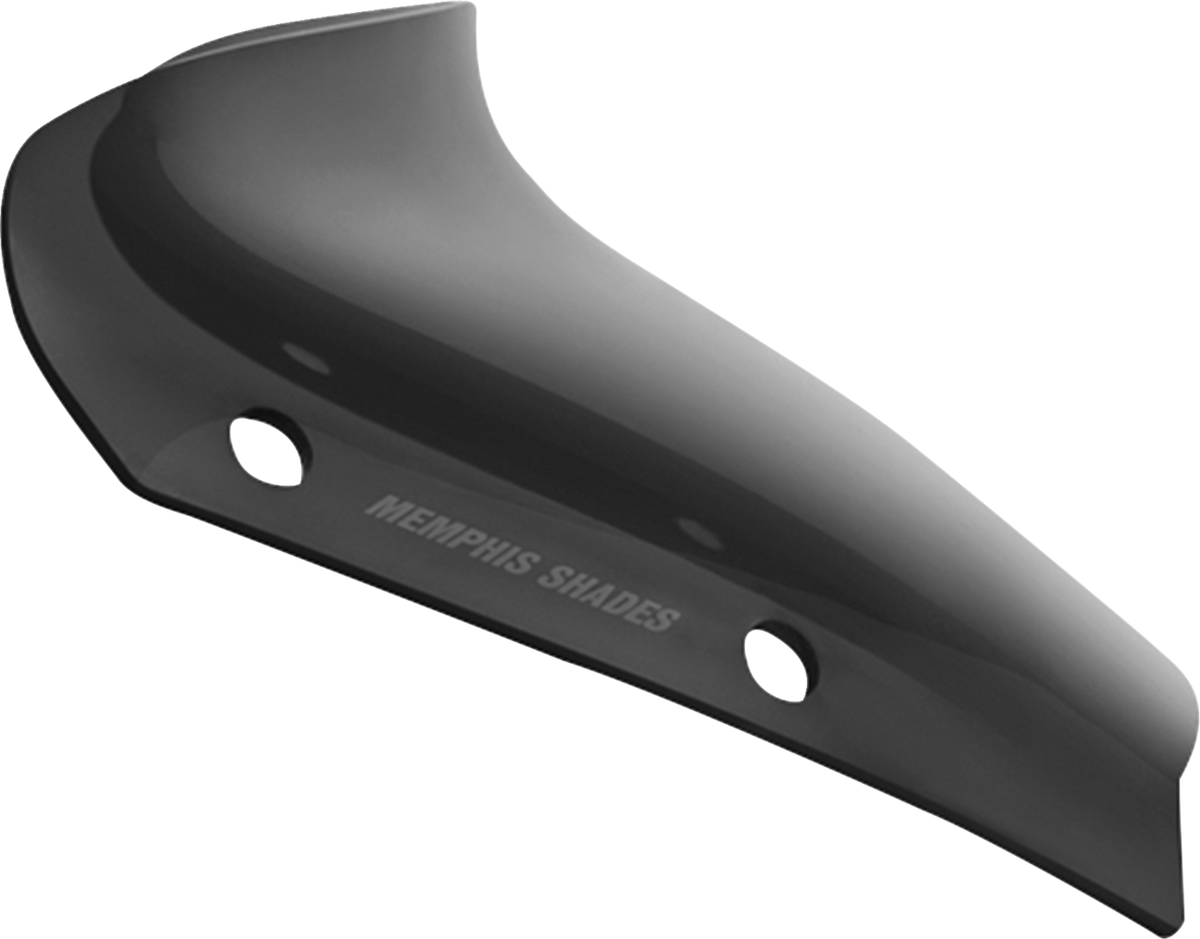Spoiler Windshield - 2" - Dark Black Smoke - FLHX