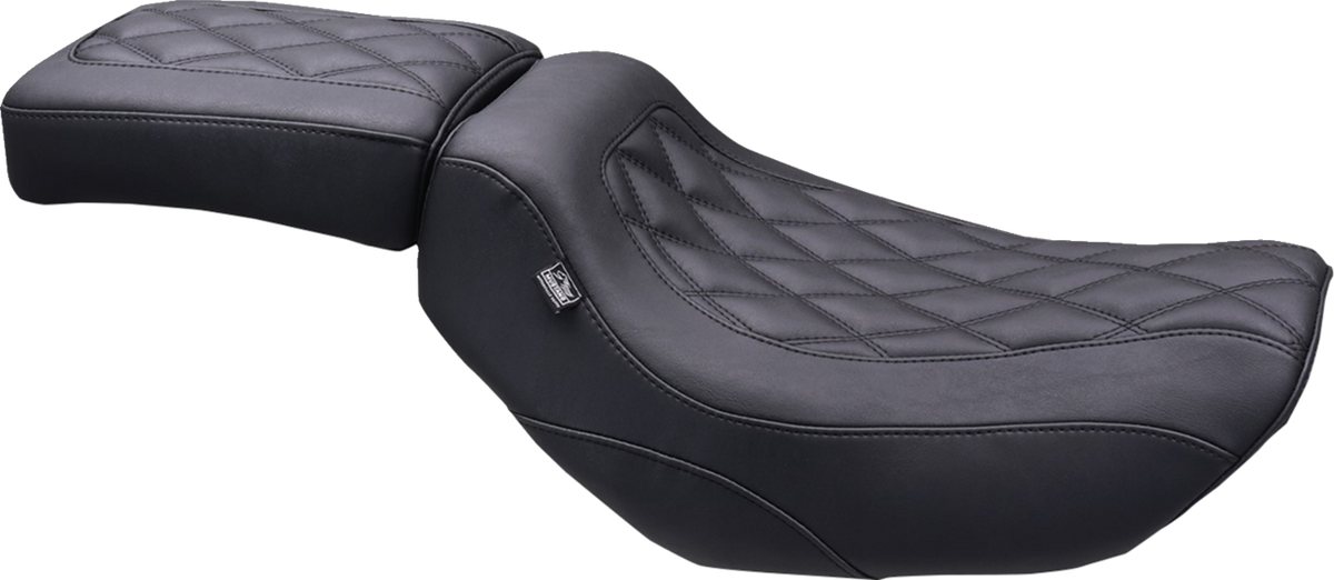 Tripper™ Passenger Seat - Double Diamond - Black Stitching - Nightster '22-'25