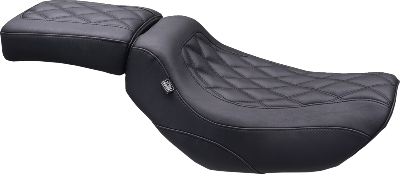 Tripper™ Passenger Seat - Double Diamond - Black Stitching - Nightster '22-'25