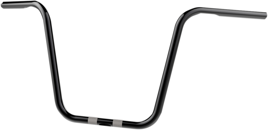 1" Handlebar - Ape Hanger - 14" - Black