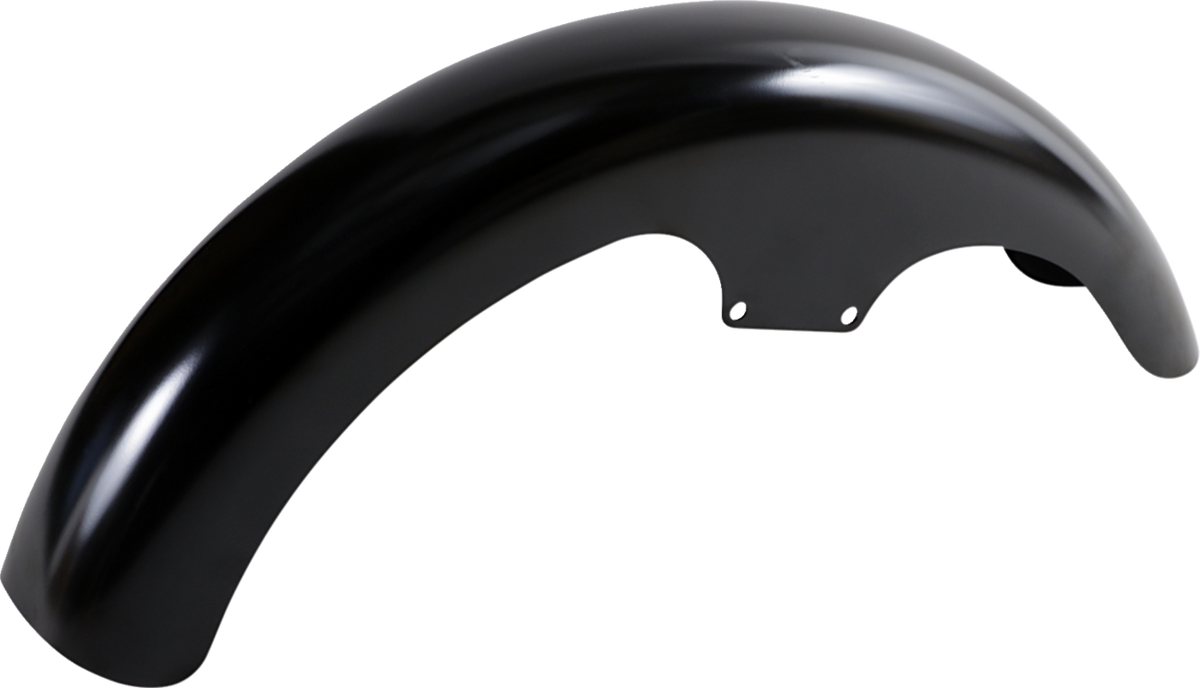 TFL Front Fender - Black - 19" - HD Dyna/FXR/Sportster