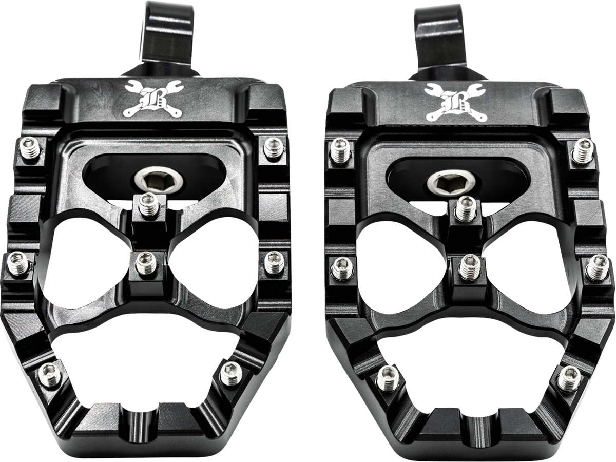 MX Evolution Driver Pegs - Black - Sportster/Dyna