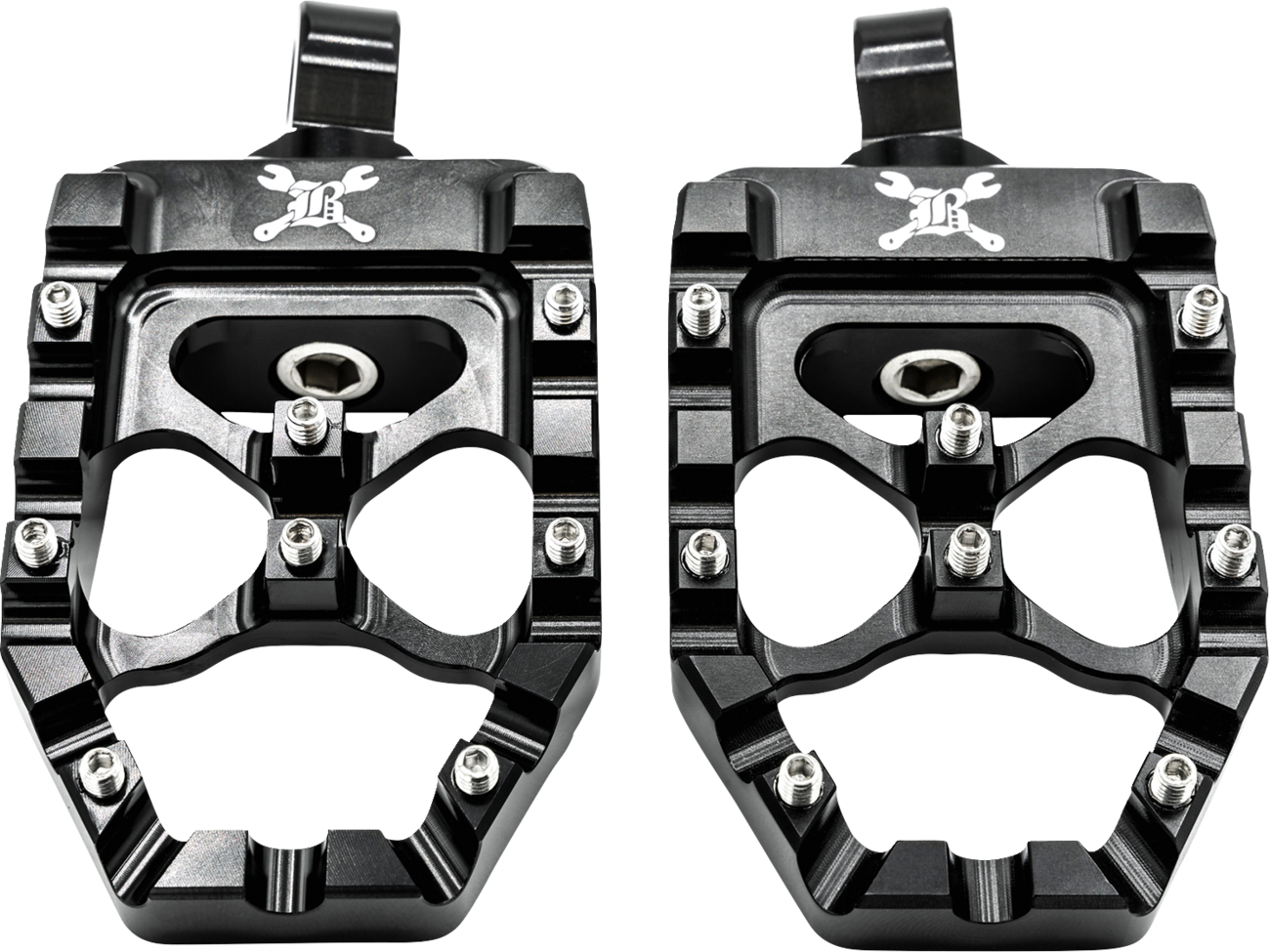 MX Evolution Driver Pegs - Black - Sportster/Dyna