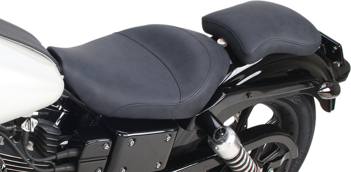 Detachable Pillion Pad - Saddlehyde S3 - Contoured - Brushed - 9"