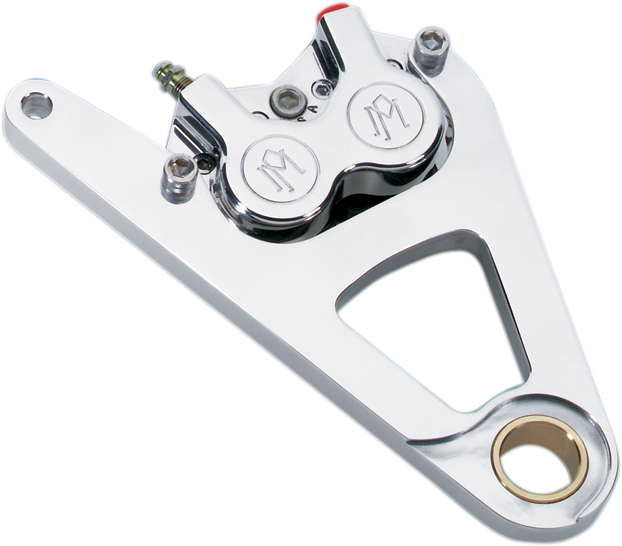 Single Disc Caliper - Front - Chrome - Springer 00-07