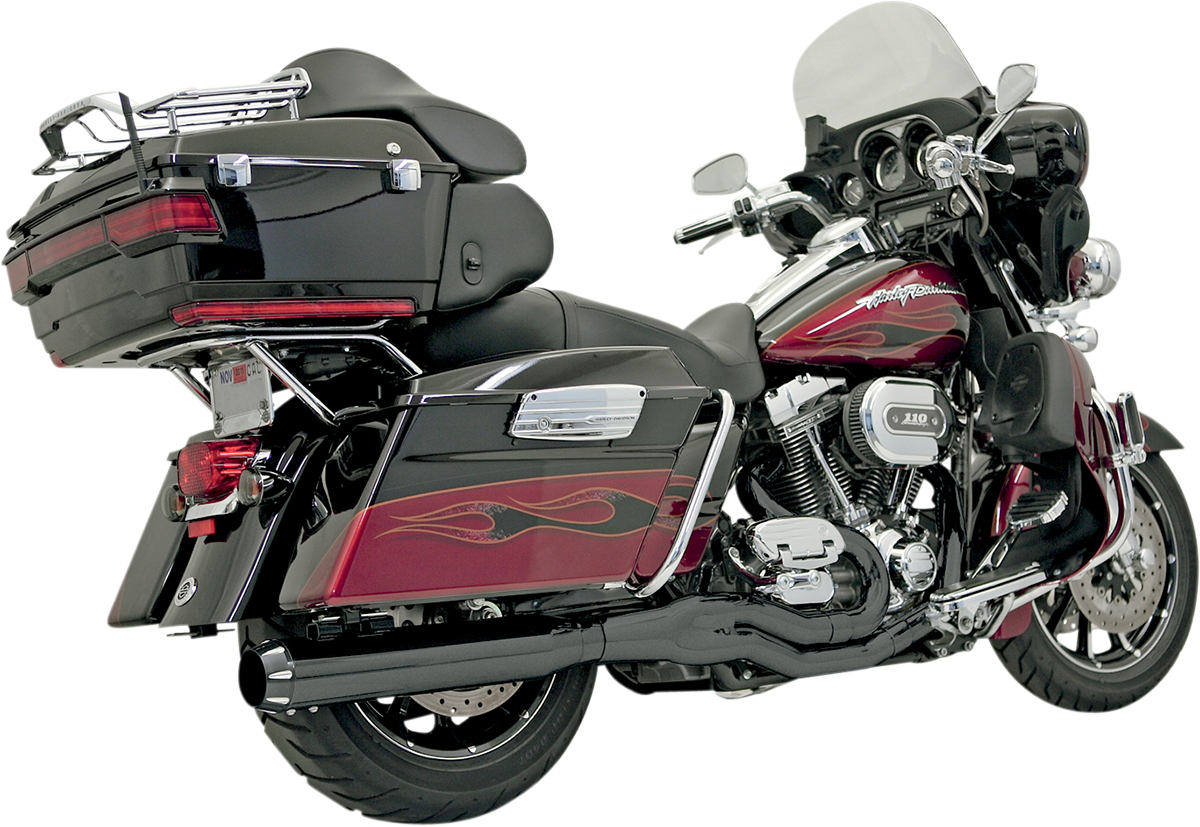 B4 2:1 Exhaust - Black - Straight Can