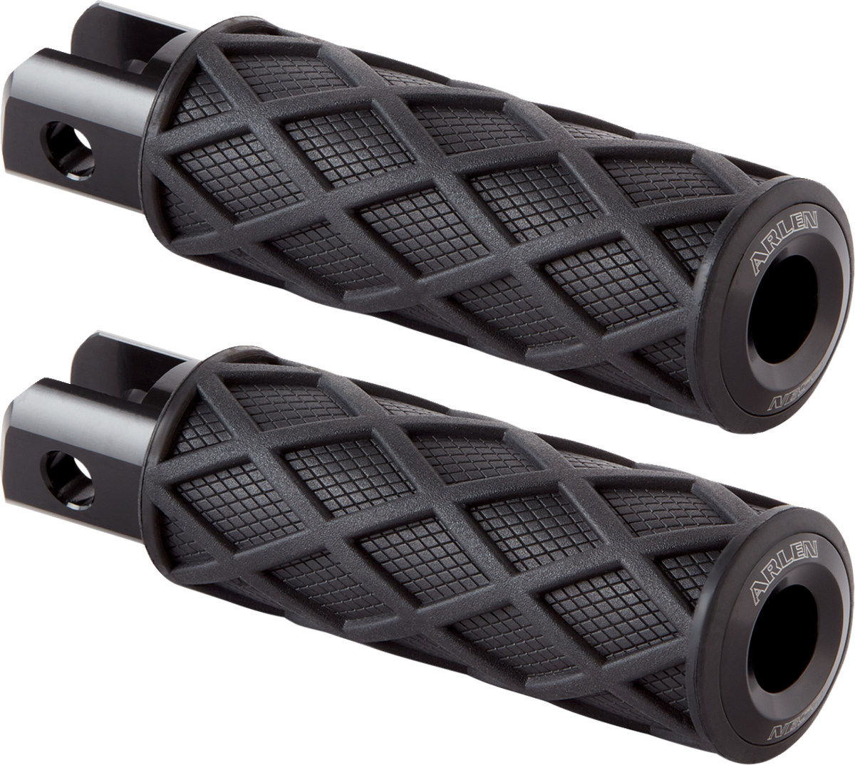 Diamond Foot Pegs - Driver - Black