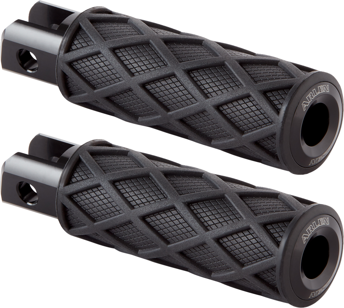 Diamond Foot Pegs - Driver - Black