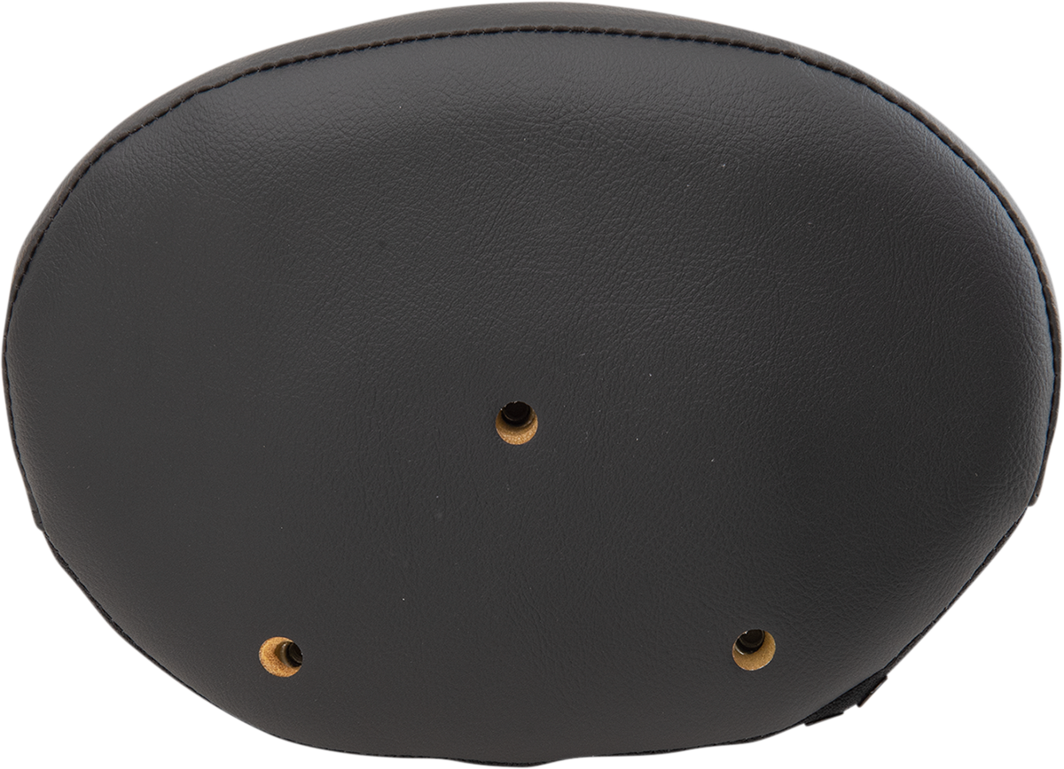Oval Sissy Bar Pad - Double Diamond - Black Stitch - FL '99-'22
