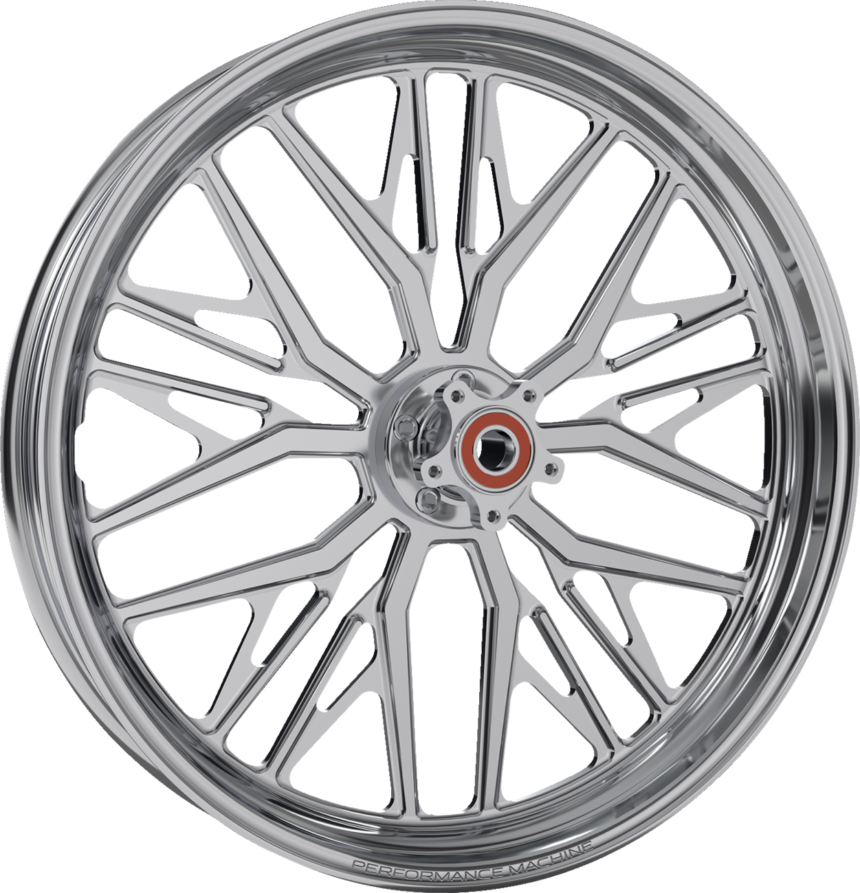 Wheel - Nivis - Front - Dual Disc/Without ABS - Chrome - 21x3.5