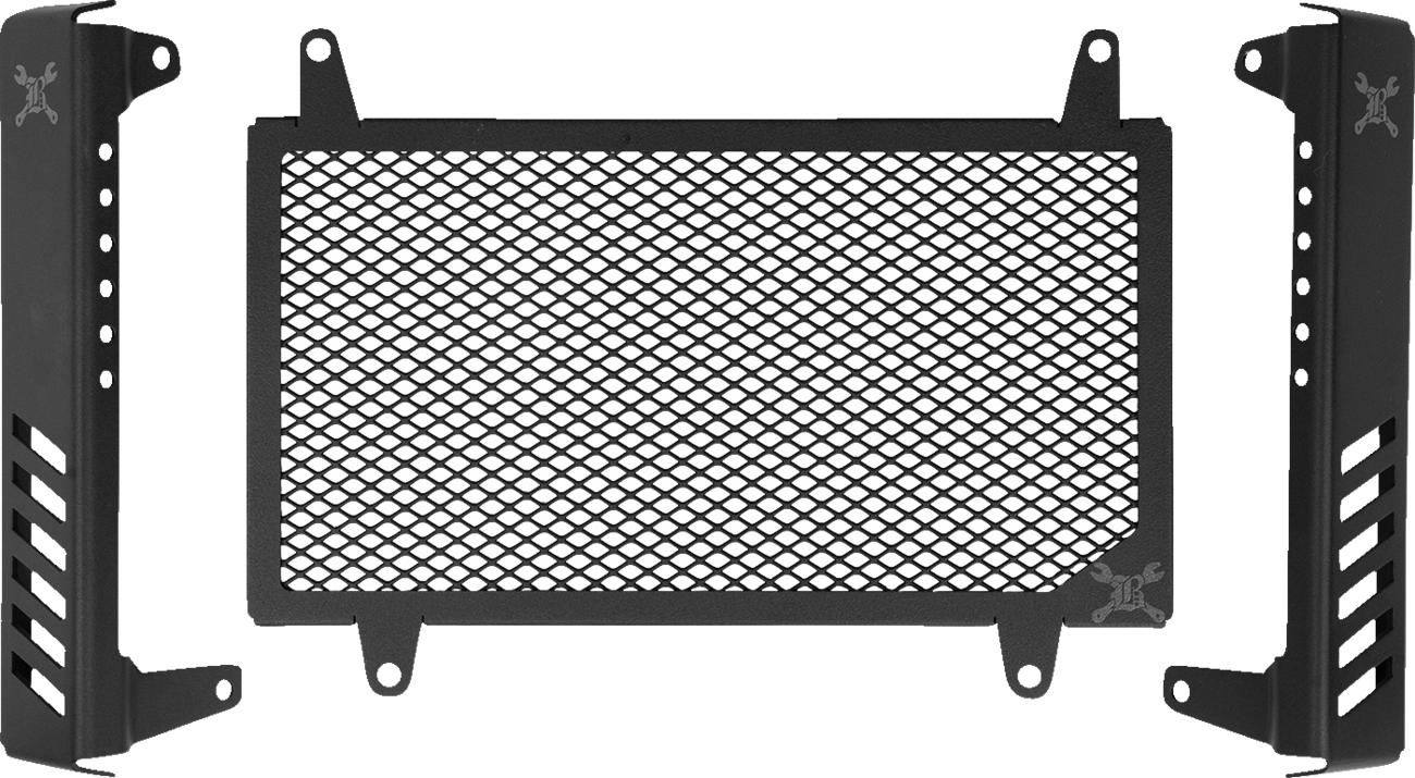 Radiator Guard - Slash Cut - Honda