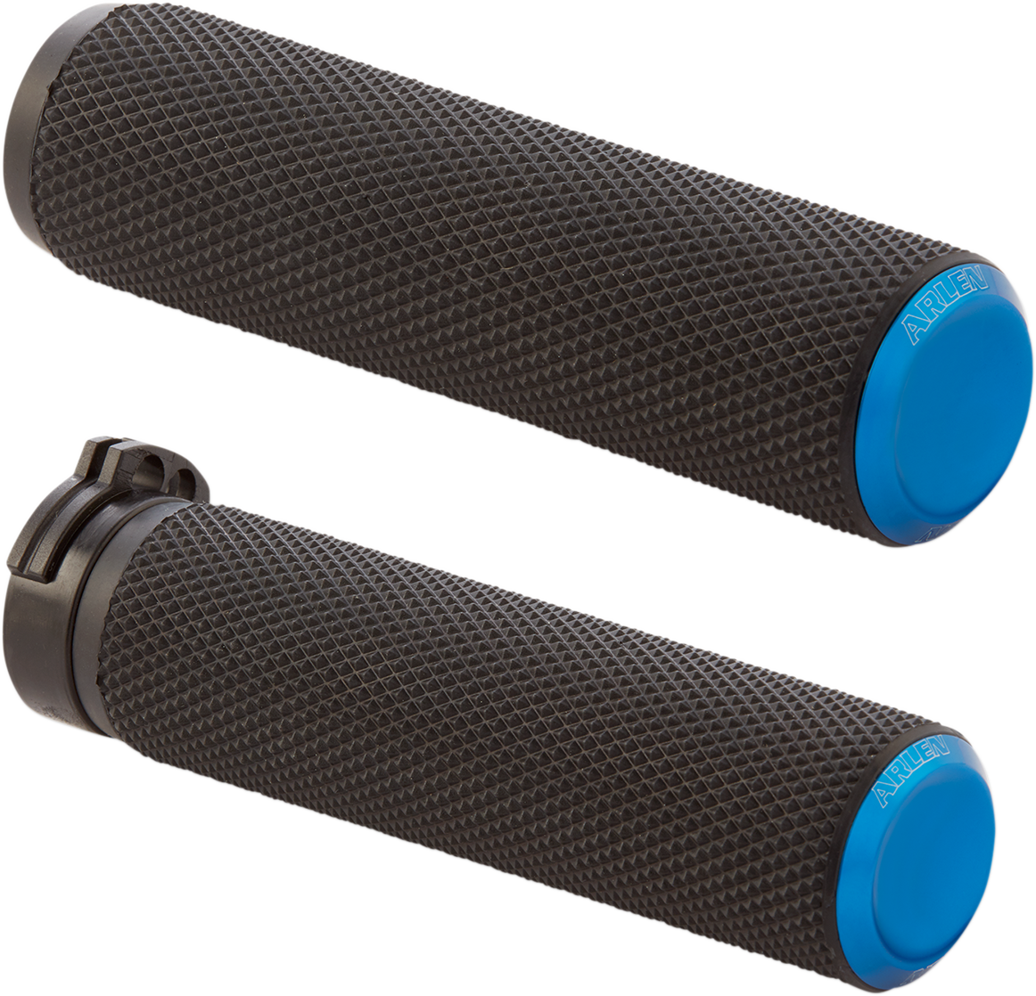 Knurled Grips - Cable - Blue