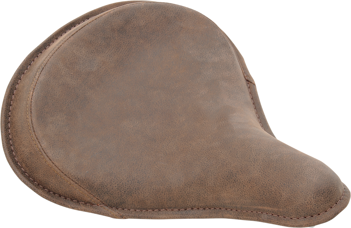 Seat - Spring Solo - Large - Distressed Brown Leather/Perimeter Stitch