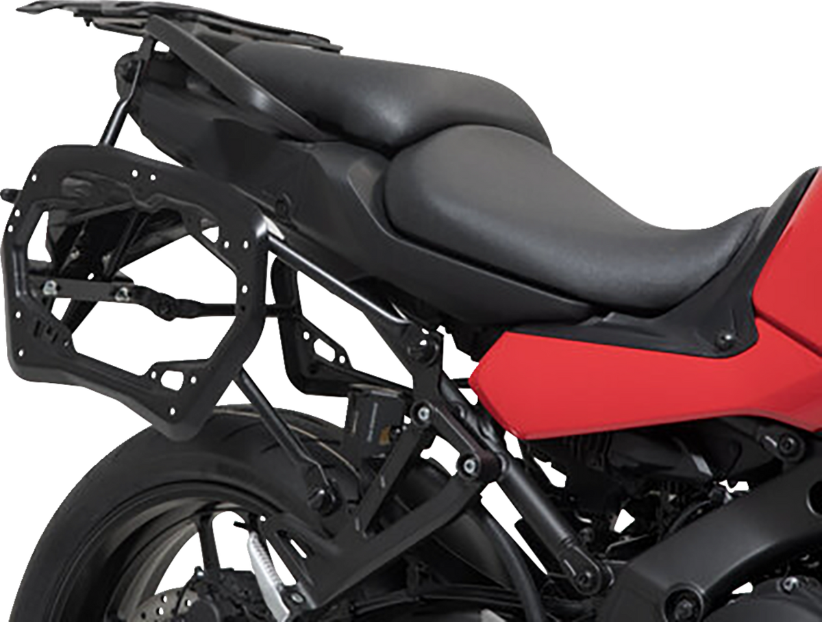 TRAX ADV Aluminum Case System - Silver - Yamaha Tracer 9 GT '21-'24