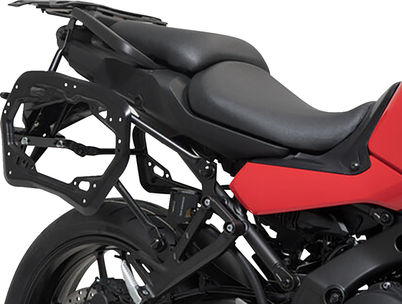TRAX ADV Aluminum Case System - Silver - Yamaha Tracer 9 GT '21-'24