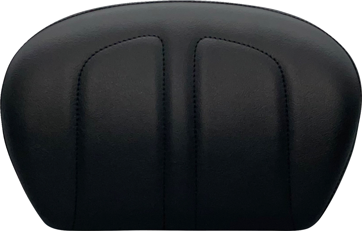 Sissy Bar Pad - Large - Maverick Stitch - Dull Black