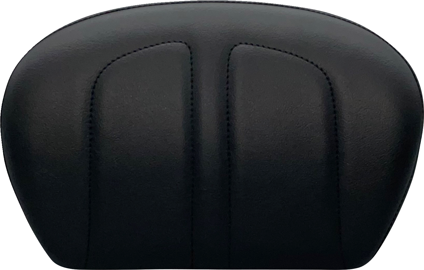 Sissy Bar Pad - Large - Maverick Stitch - Dull Black