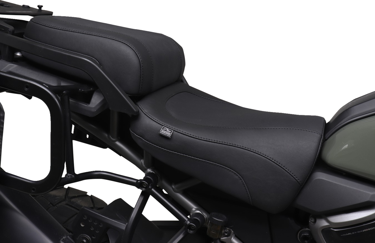 Adventure Touring Seat - Vinyl - Black - Pan America '21-'25