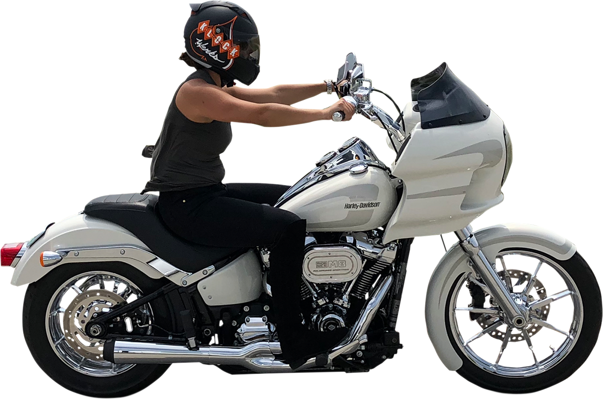 Wrapper Front Fender - Black - 21" - HD Dyna/Softail
