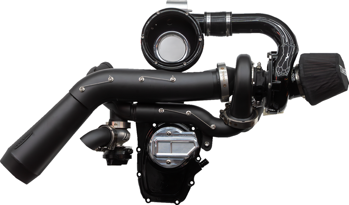 Tornado Turbo Kit - Stage 2 - Black With Black Aluminum - Gen 2 M8