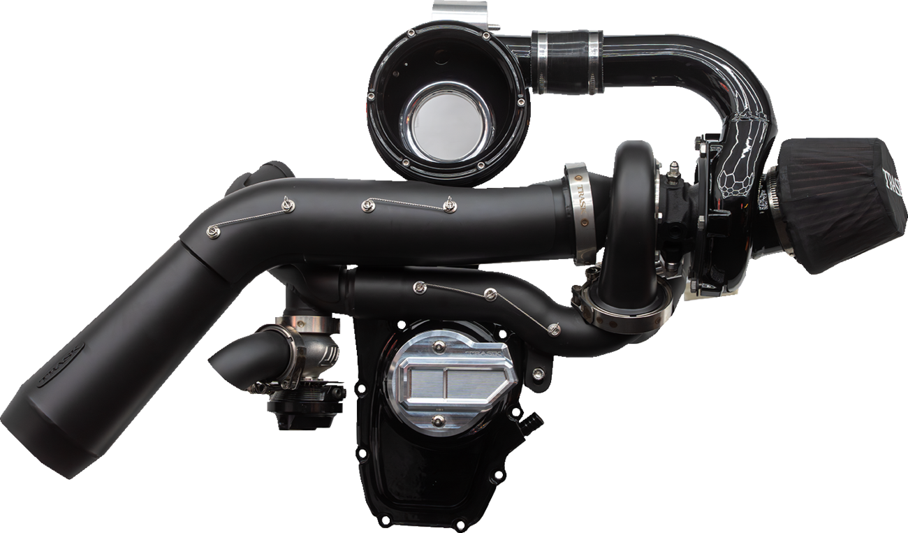 Tornado Turbo Kit - Stage 2 - Black With Black Aluminum - Gen 2 M8