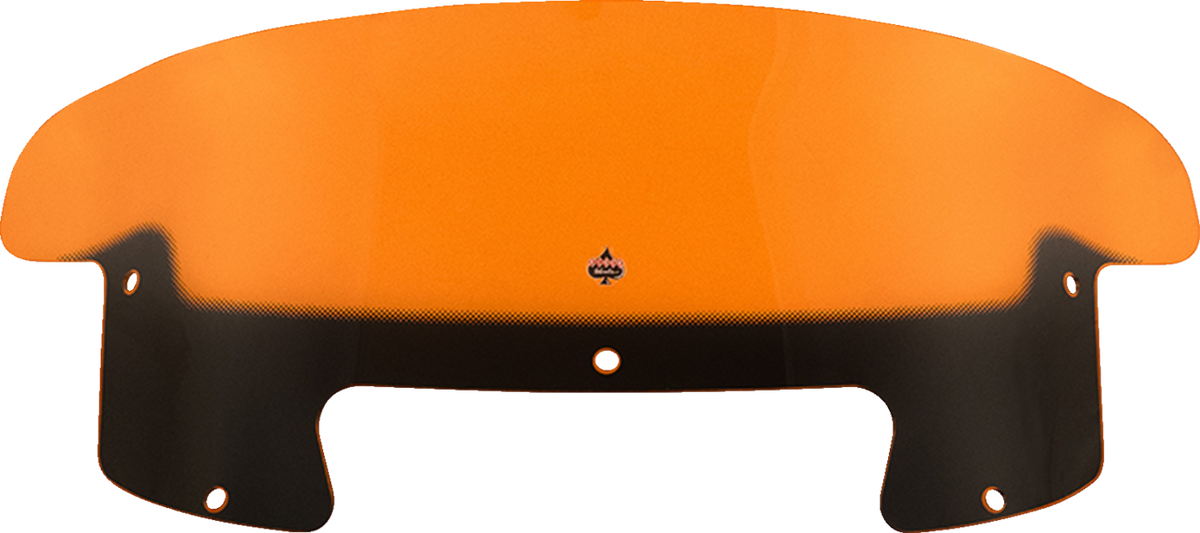 Kolor Flare™ Windshield - 8" - Orange - Indian