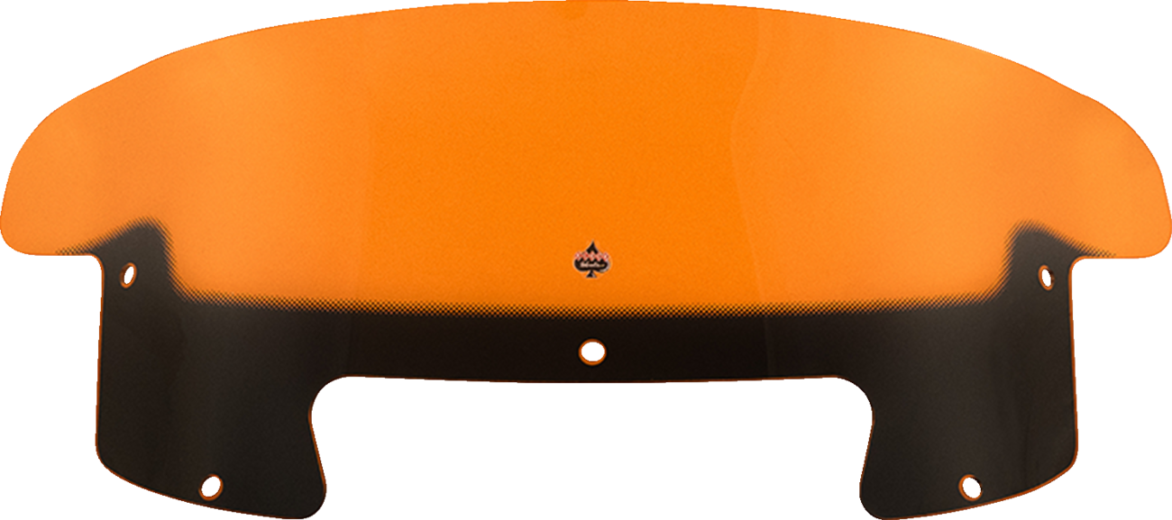 Kolor Flare™ Windshield - 8" - Orange - Indian